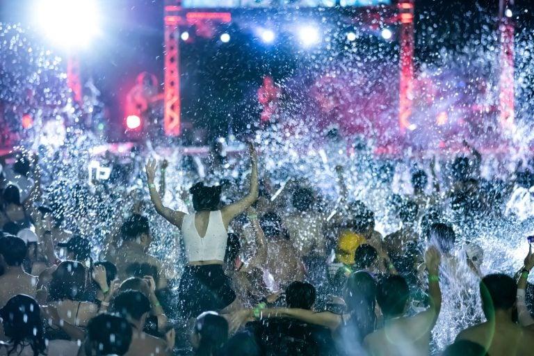 The crowd at a Songkran festival enjoy a concert. S2O 2026 brings even more excitement.
