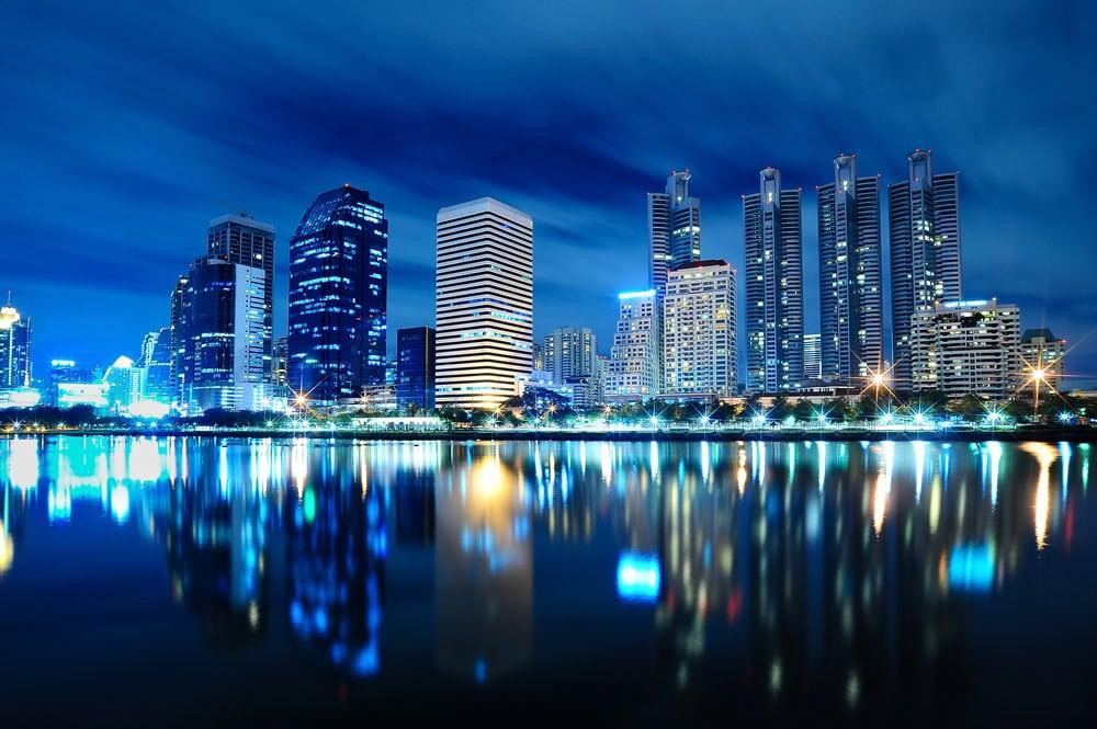 Lake view of Khlong Toei, the district where Queen Sirikit National Convention Center is located.